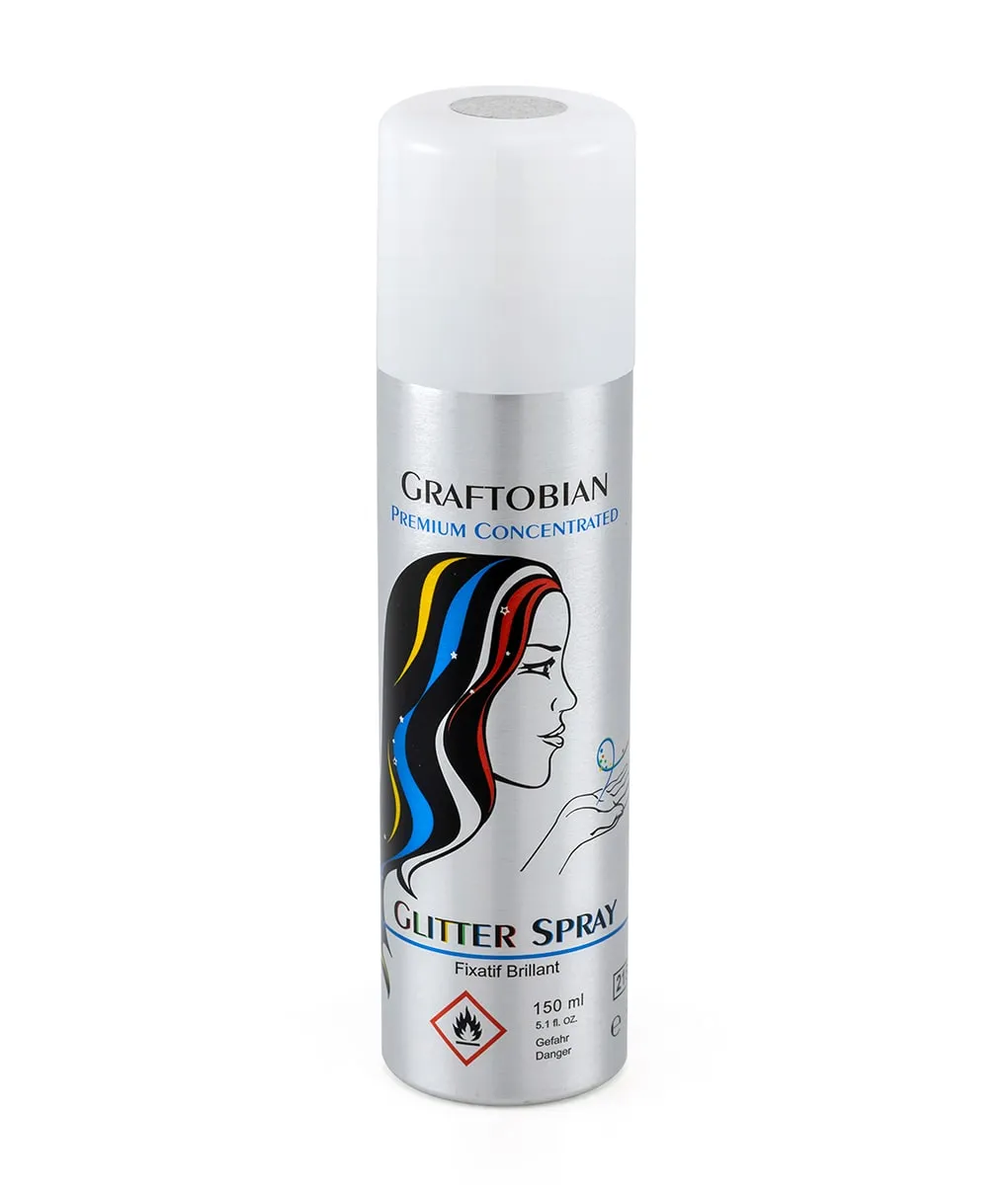 Graftobian GlitterSpray laque paillettes 150 g 6 teintes