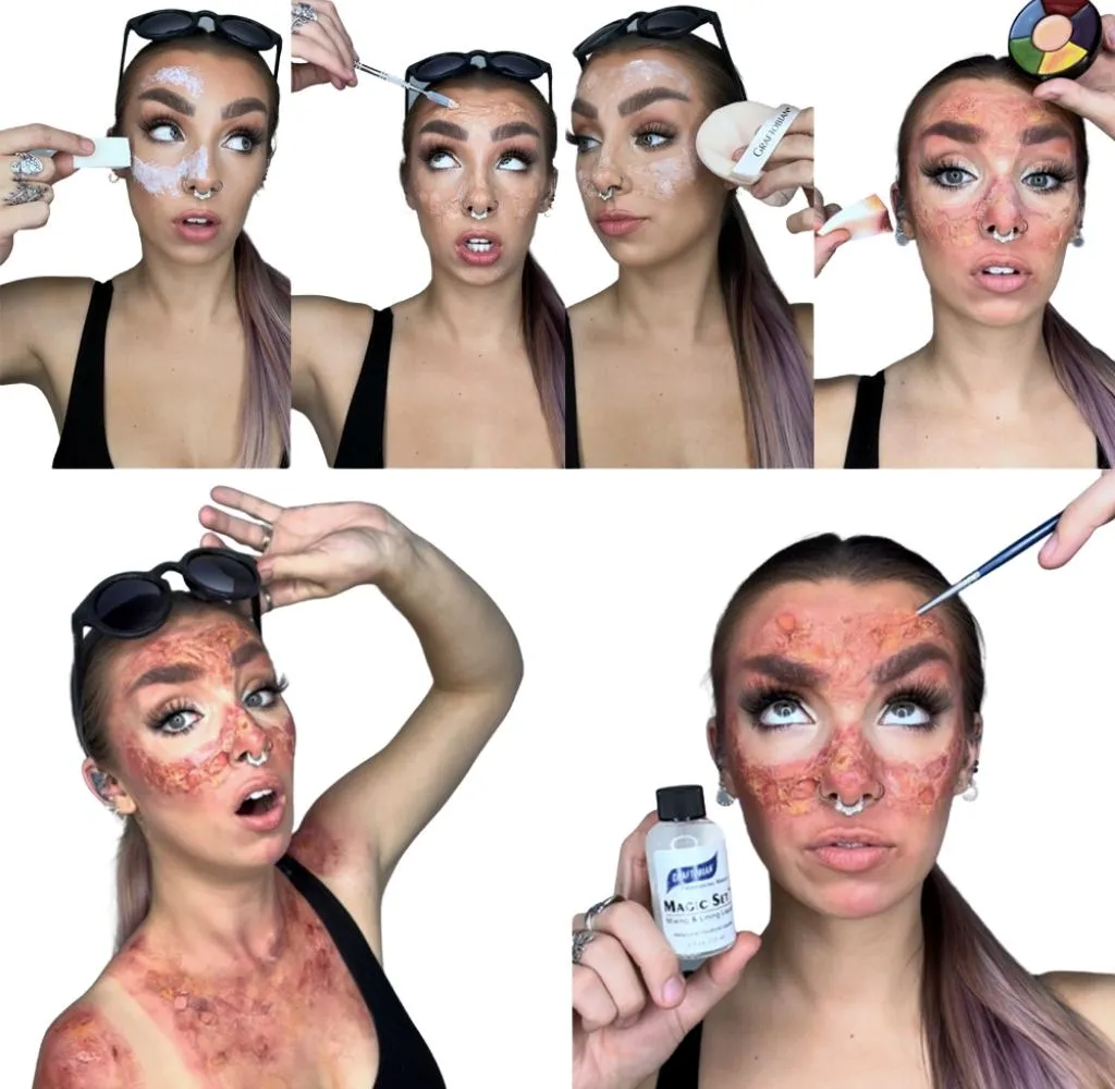 Graftobian Special FX Trauma Pro kit maquillage effets spéciaux 40 pièces