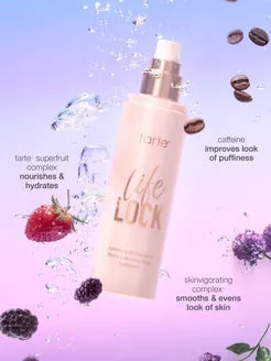 Tarte Life Lock spray fixateur hydratant voyage 16h