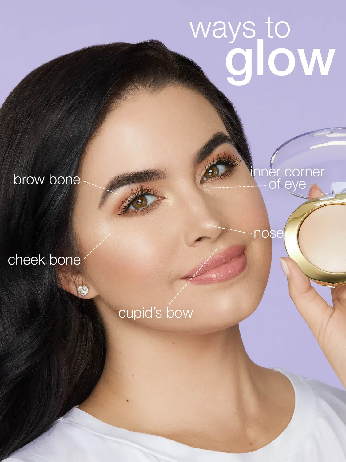 Tarte shape tape glow powder sunlit illuminatrice