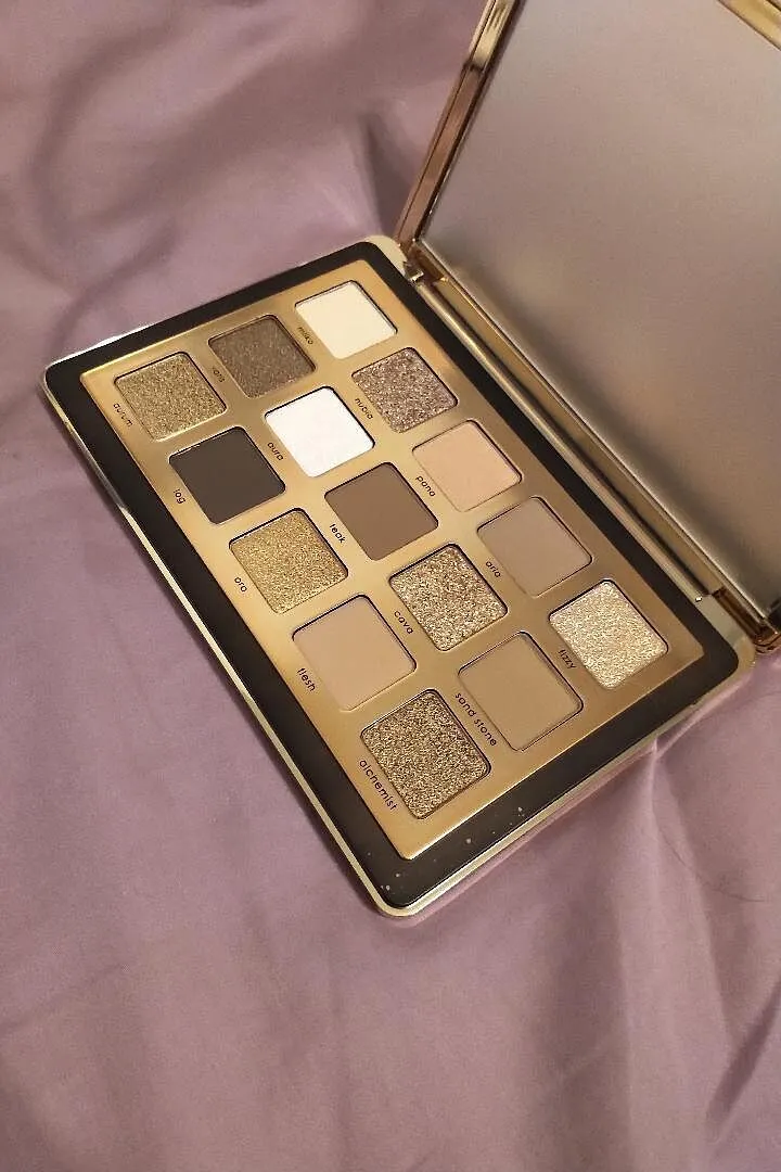 Natasha Denona Golden palette fards à paupières 15 fards dorés