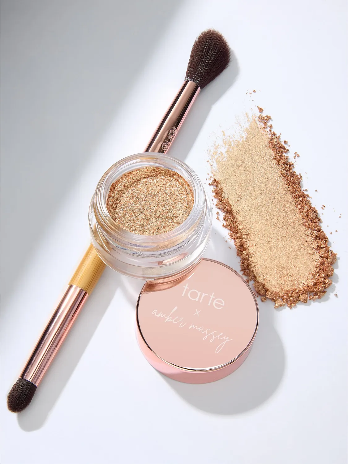 Tarte Amber Massey Glow Pot Fard Champs Doré 3 en 1
