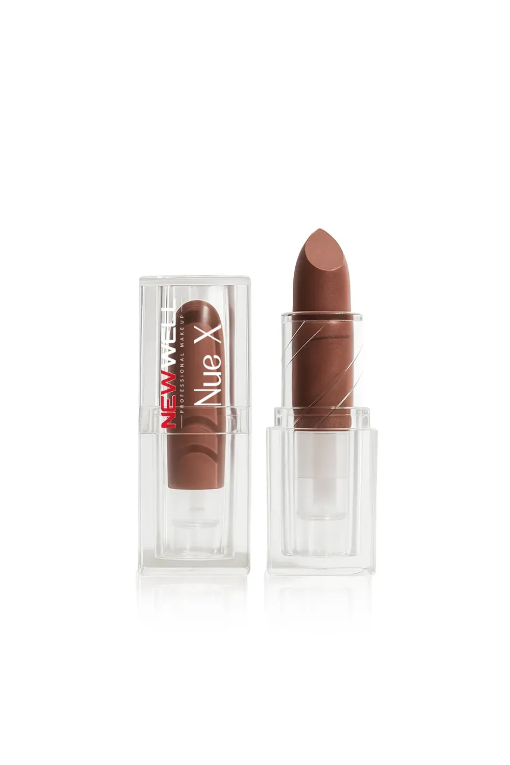 New Well Nue X rouge à lèvres mat 04 nude coffee
