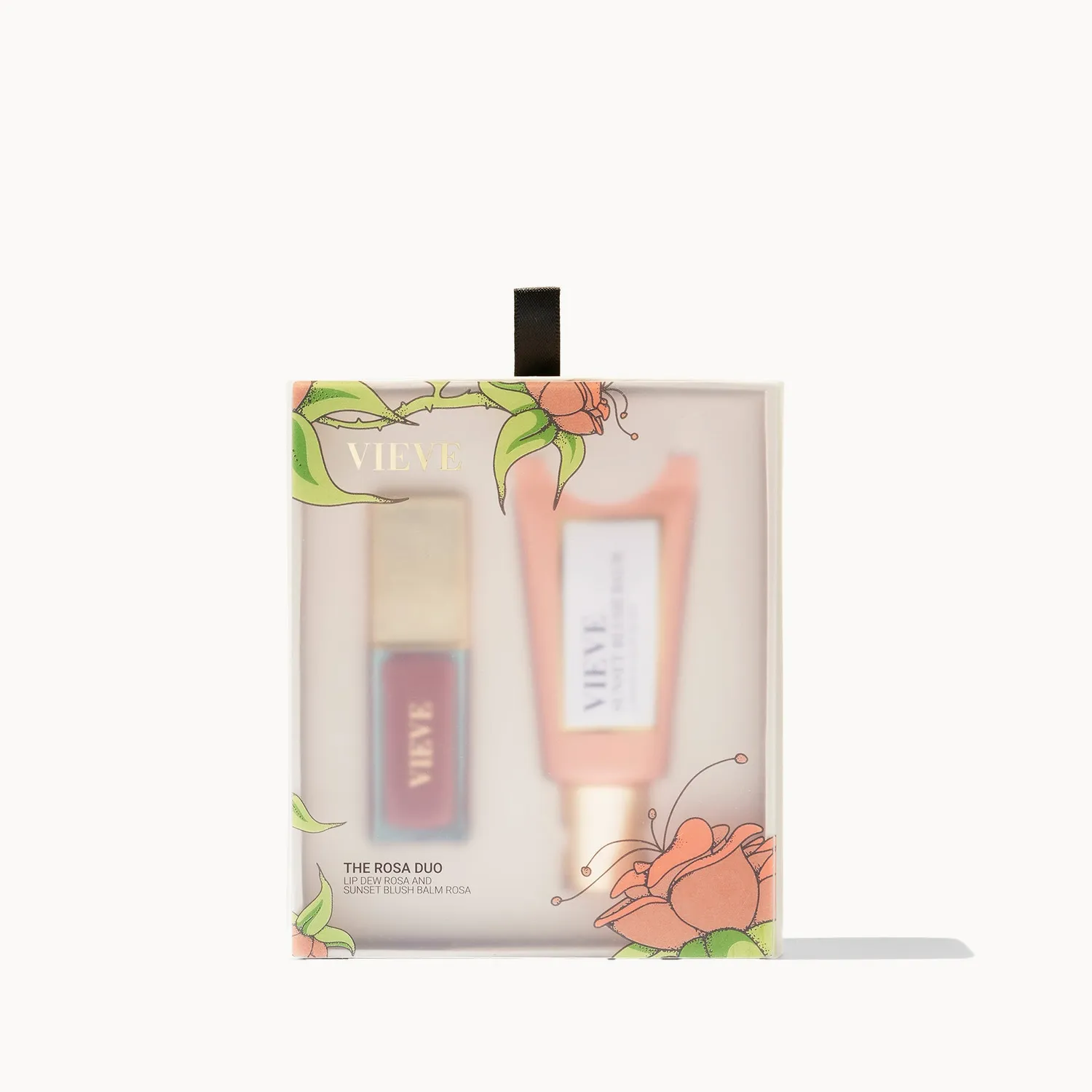 Vieve The Rosa Duo coffret blush lèvres Rosa