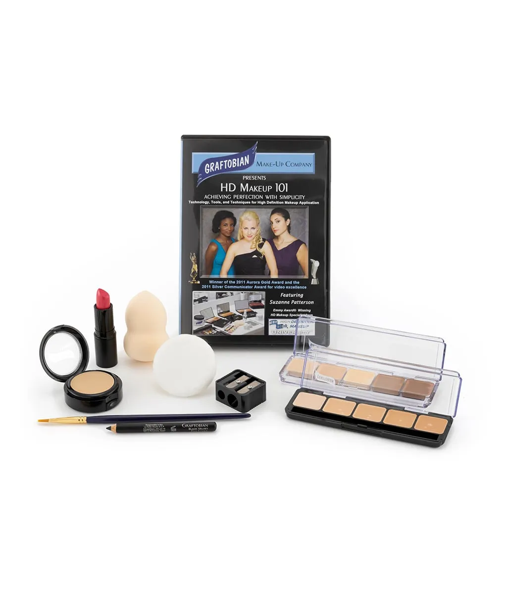 Graftobian Ultra HD Essentials kit teint 11 pièces