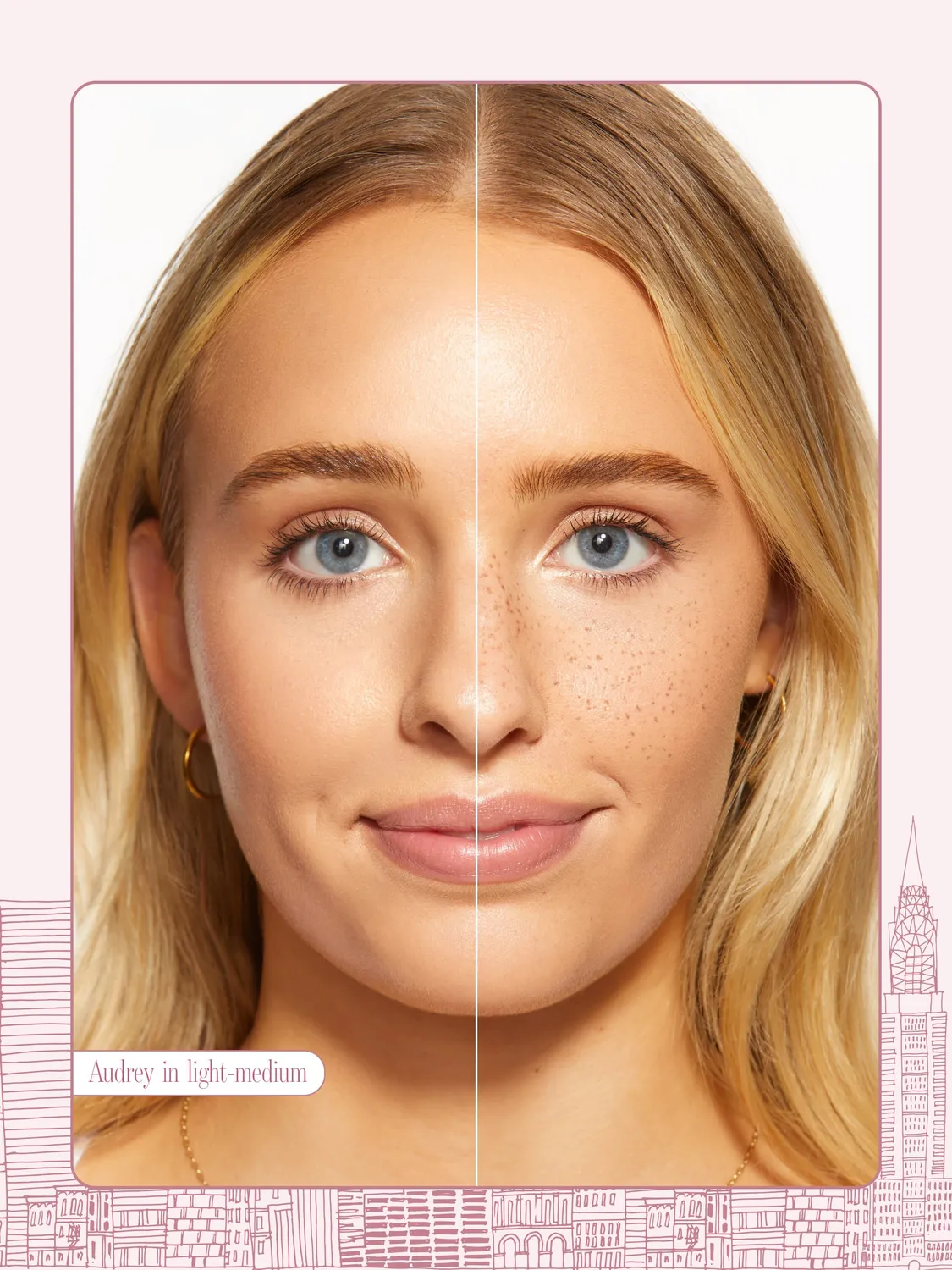 Tarte Go With The Faux tampon taches de rousseur light-medium édition