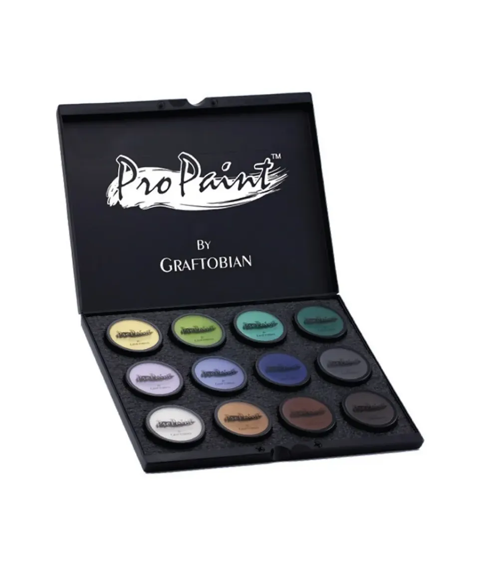 Graftobian ProPaint Box 3 peinture corps 12 teintes FX
