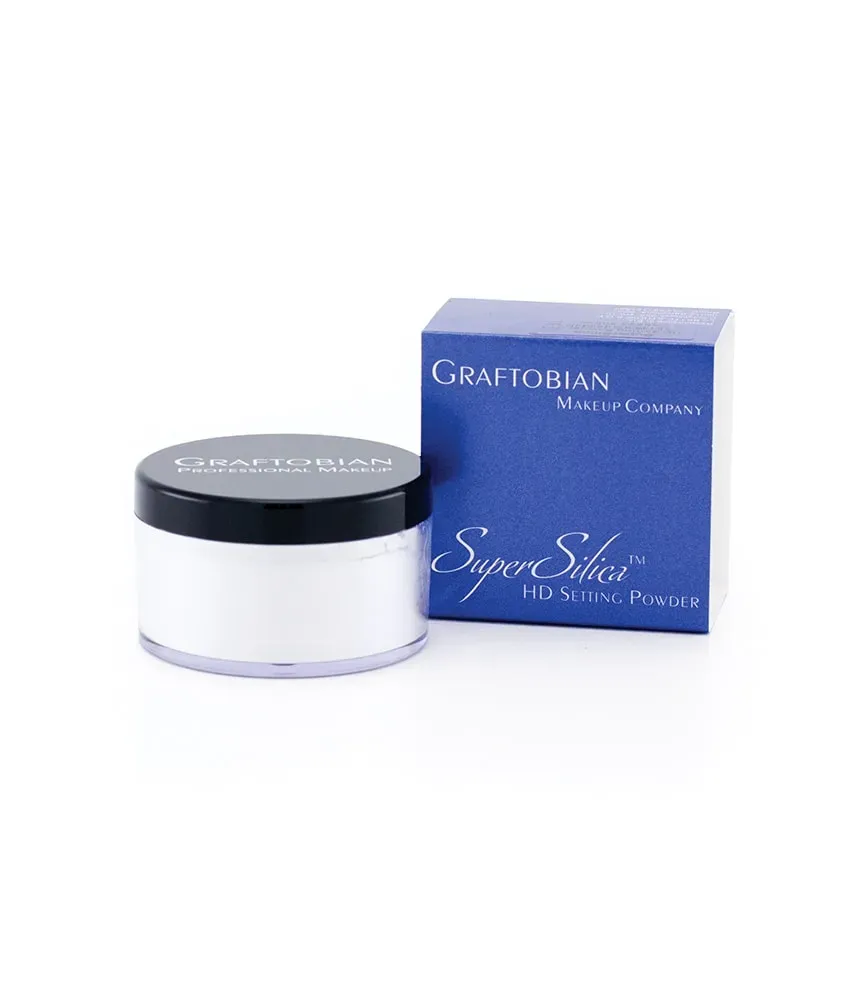Graftobian SuperSilica poudre fixatrice libre 28 g matifiante