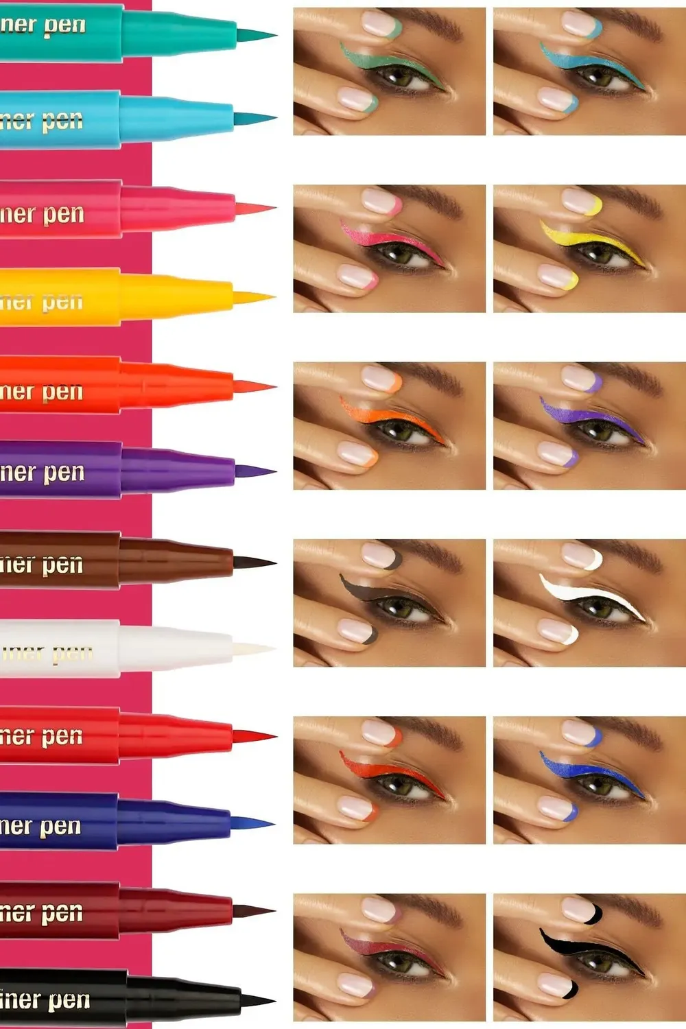 New Well Makeover feutre eyeliner 12 couleurs