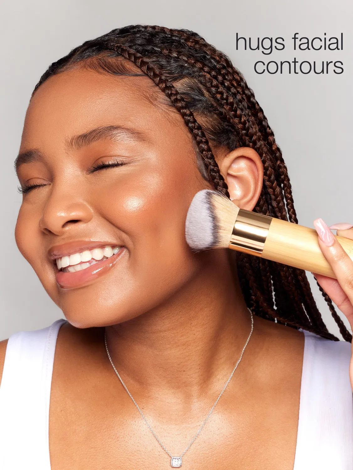 Tarte Angled Complexion Brush pinceau fond de teint biseauté