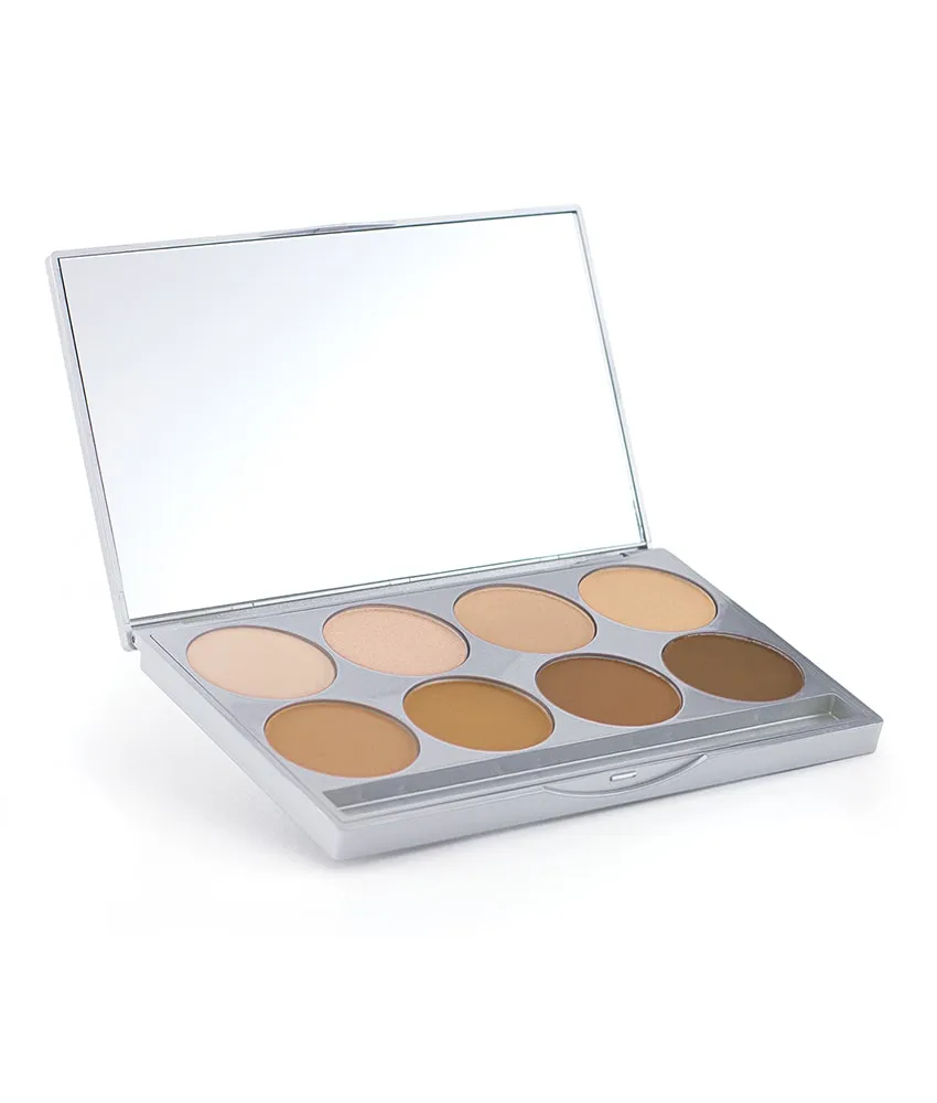 Graftobian Pro Powder HD palette fond de teint poudre 8 teintes