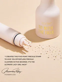 Tarte Go With The Faux tampon taches de rousseur effet naturel
