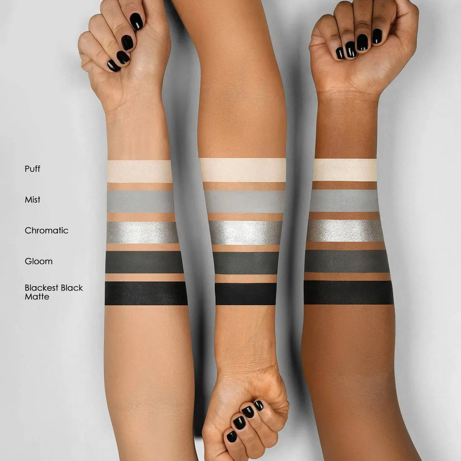 Natasha Denona Mini Xenon palette fards à paupières 5 teintes fumé