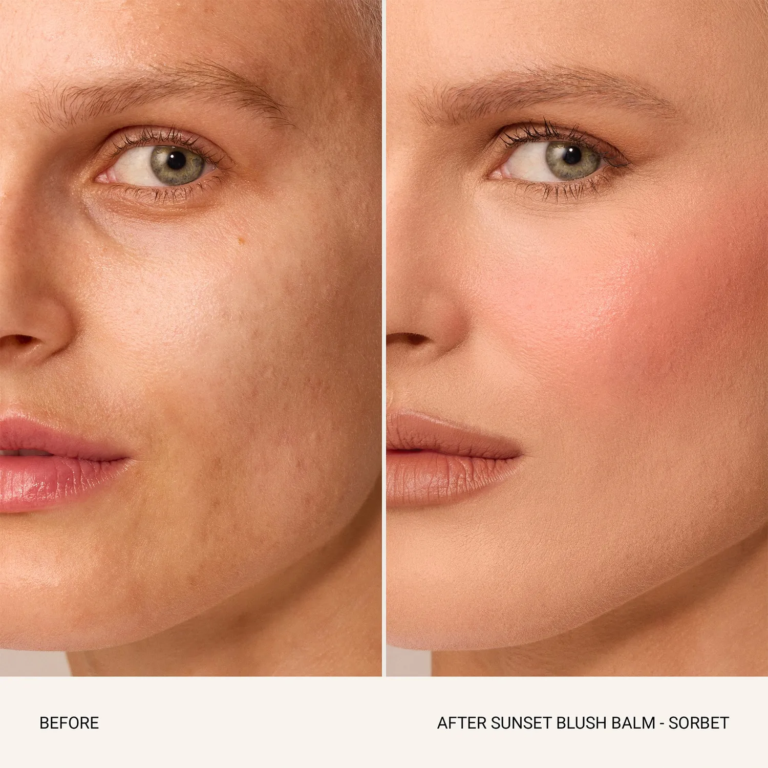 Vieve Sunset Blush Balm blush liquide teinte Sorbet lumineux