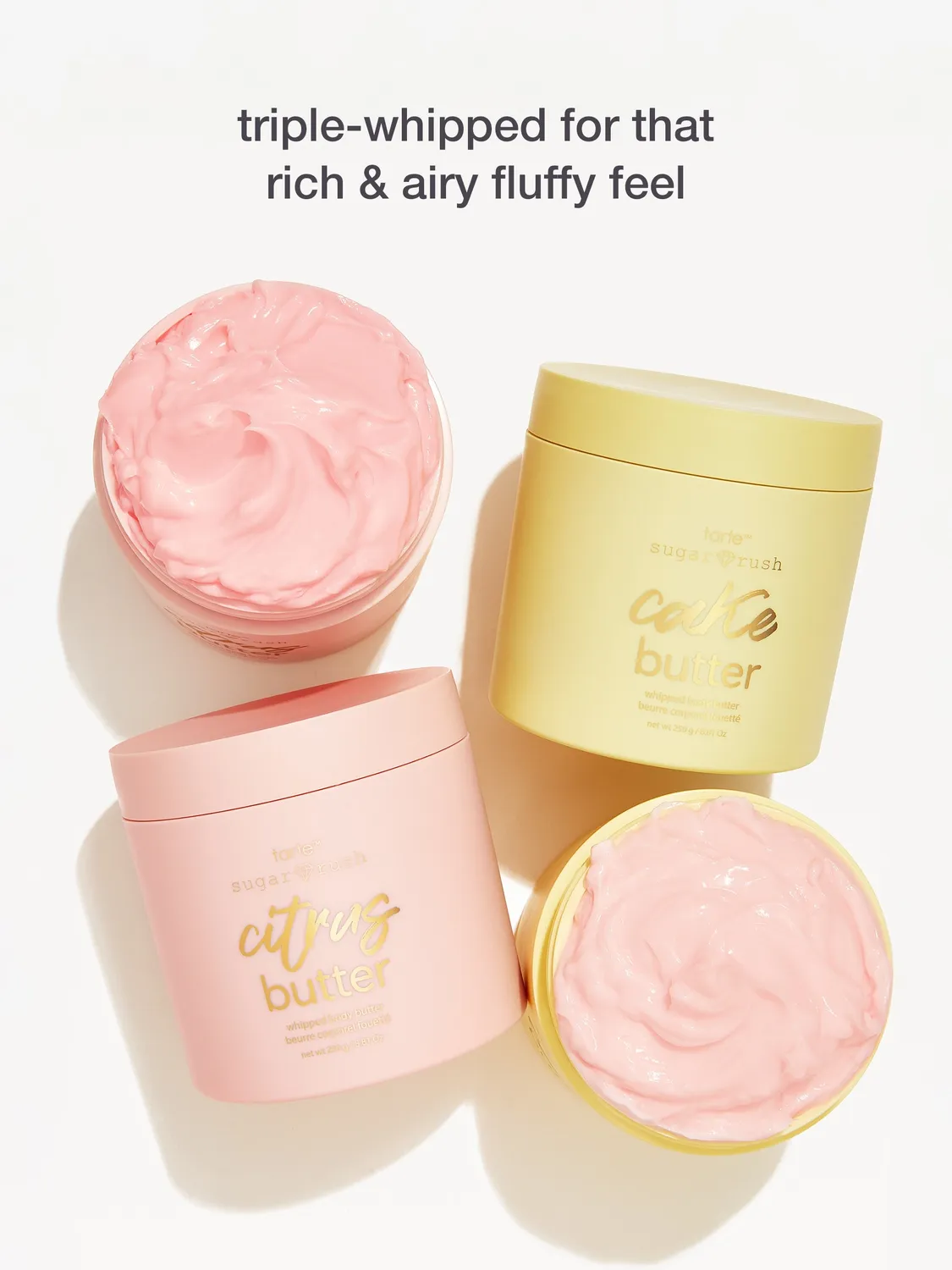 Tarte Whipped Body Butter beurre corporel cake butter nourrissant