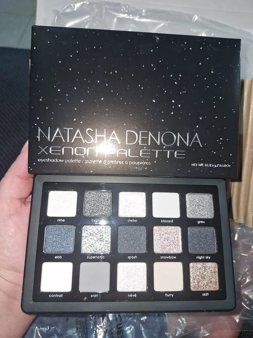 Natasha Denona Retro Glam palette fards paupieres midi verts roses
