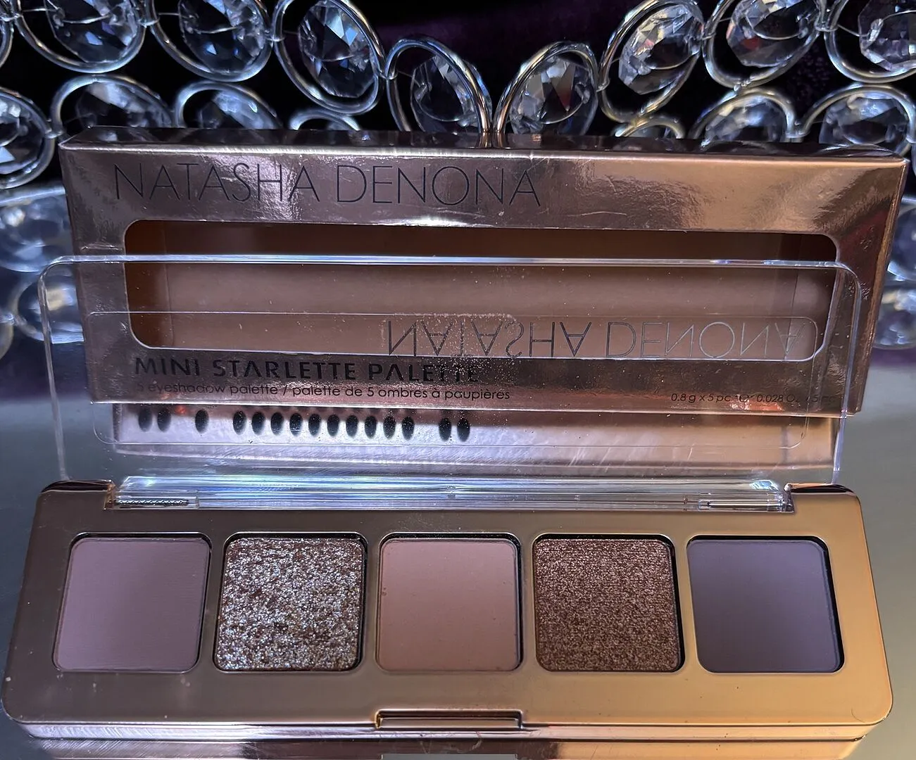 Natasha Denona Mini Starlette palette fards à paupières 5 fards rosé taupe
