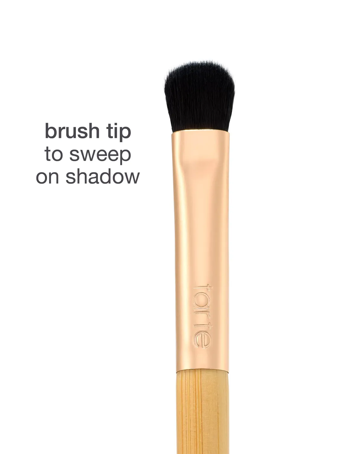 Tarte pinceau yeux double embout fard et liner vegan