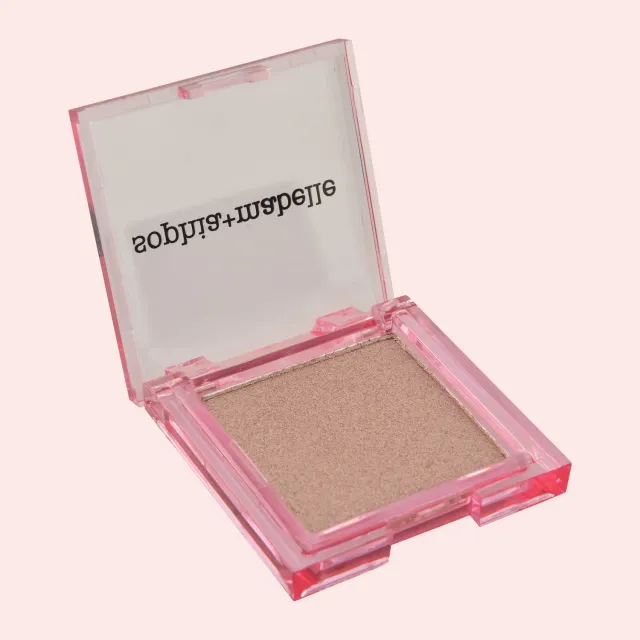 sophia+mabelle pinky peach highlighter poudre 3,2 g pêche doré