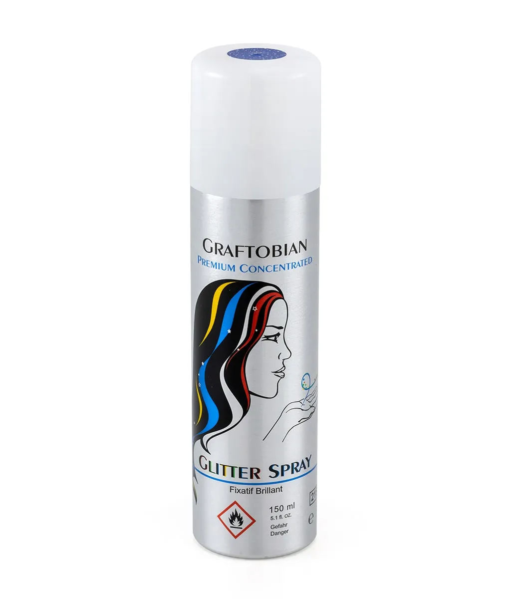 Graftobian GlitterSpray laque paillettes 150 g 6 teintes
