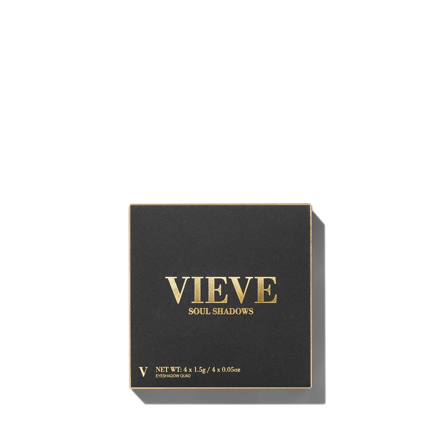 Vieve Soul Shadows Noir palette fards à paupières mat et irisé