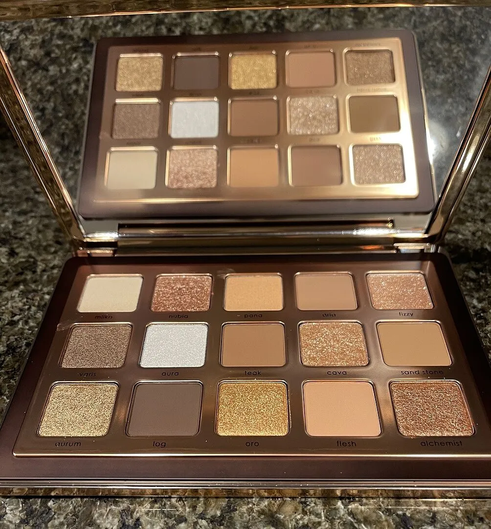 Natasha Denona Golden palette fards à paupières 15 fards dorés