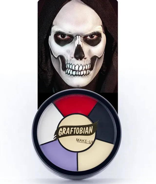 Graftobian Skull roue maquillage crème squelette 30 ml