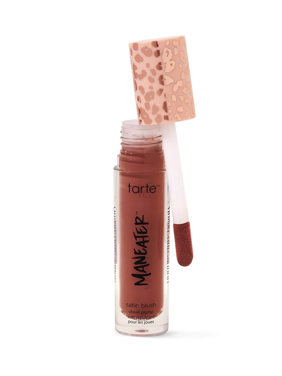 Tarte Maneater Satin Blush Cheek Plump pink beige repulpant