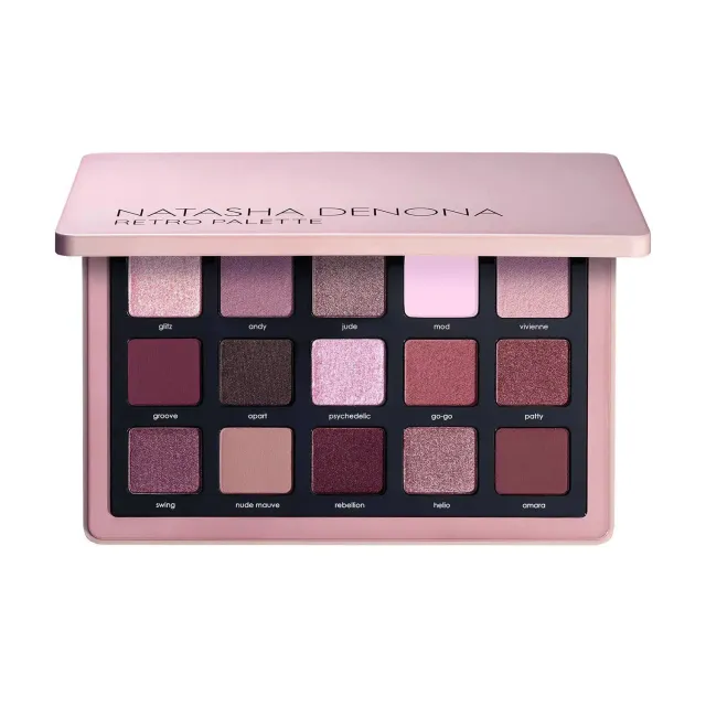 Natasha Denona Retro palette fards paupières 15 teintes 19,25g