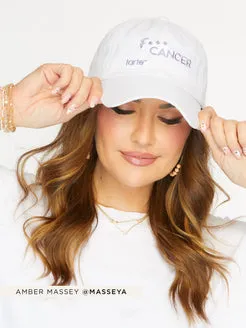 Tarte F Cancer casquette solidaire revers caritatif
