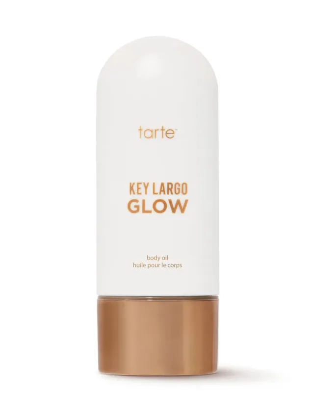 Tarte Key Largo Glow huile corps caramel éclat