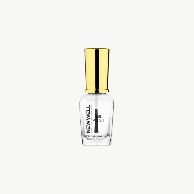 New Well Nail Polish vernis transparent Clear fini brillant