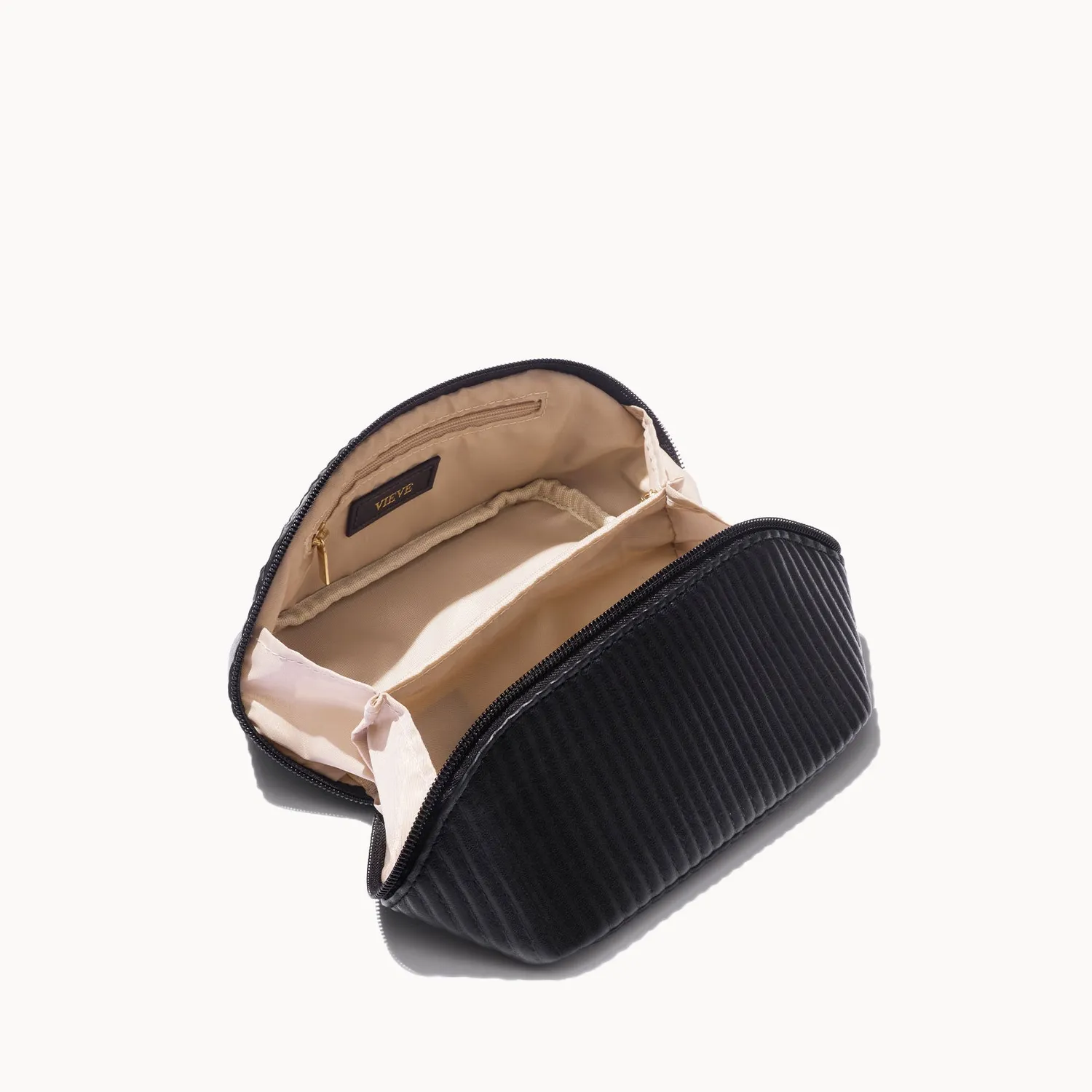 Vieve Luxe Makeup Bag Mini trousse maquillage noire
