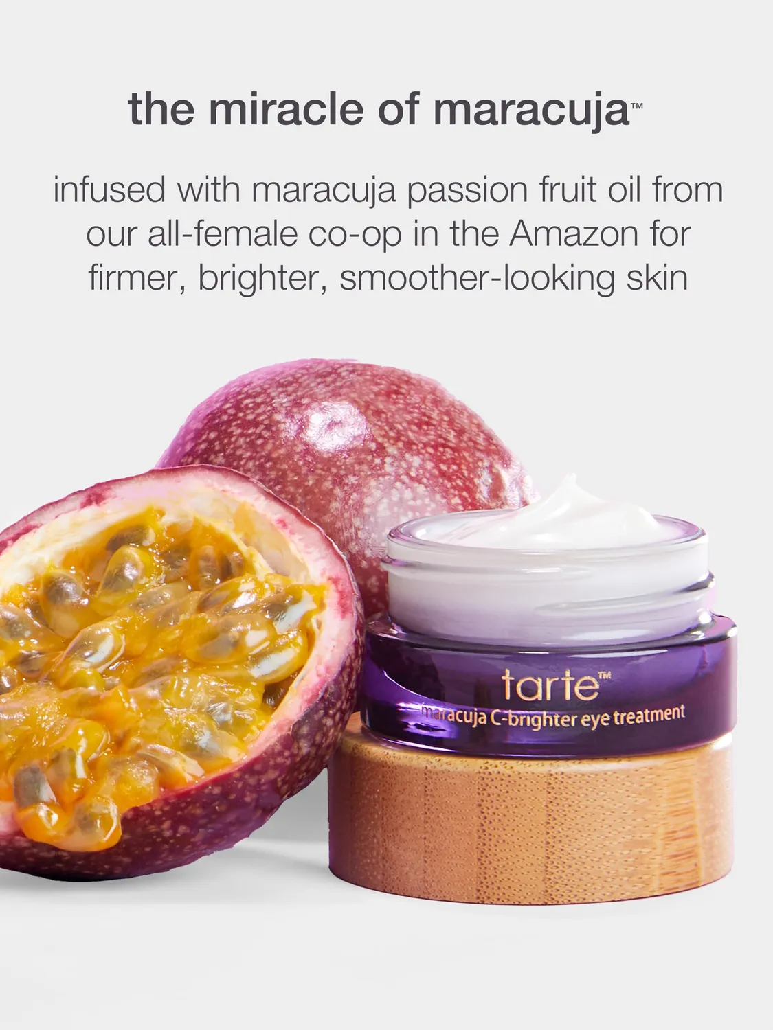 Tarte Maracuja C-Brighter soin yeux multi éclat