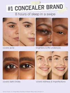 Tarte shape tape anti-cernes couvrance totale fini mat