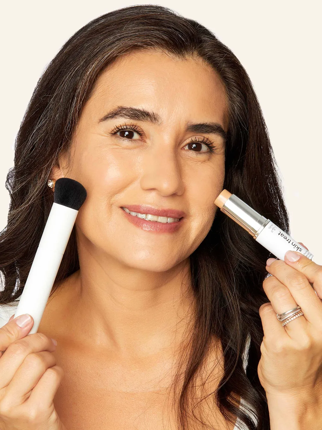 Tarte Power Smoother pinceau teint buffing vegan multi
