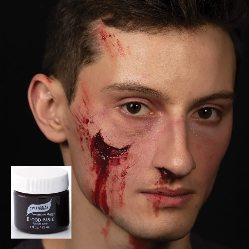 Graftobian Blood Paste pâte sang rouge profond 1 oz