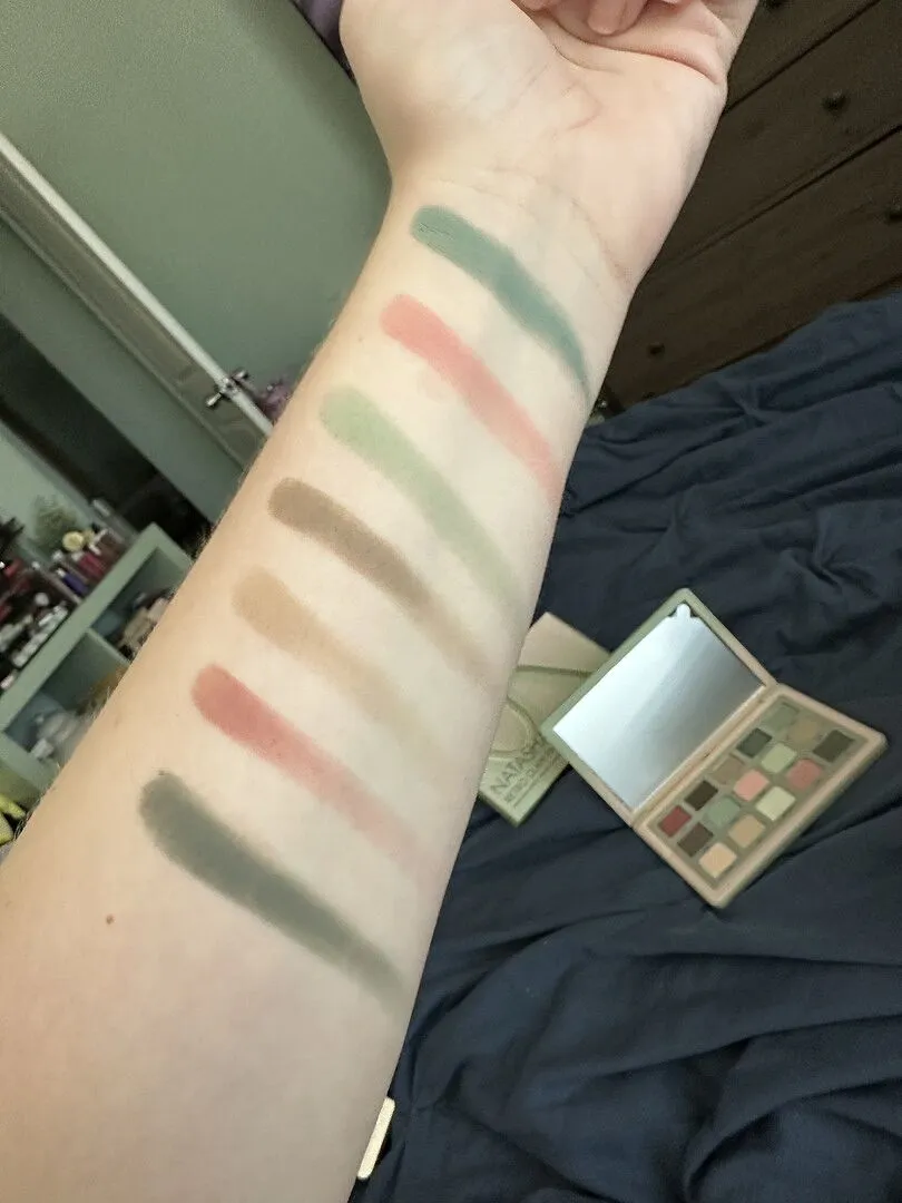 Natasha Denona Retro Glam palette fards paupieres midi verts roses