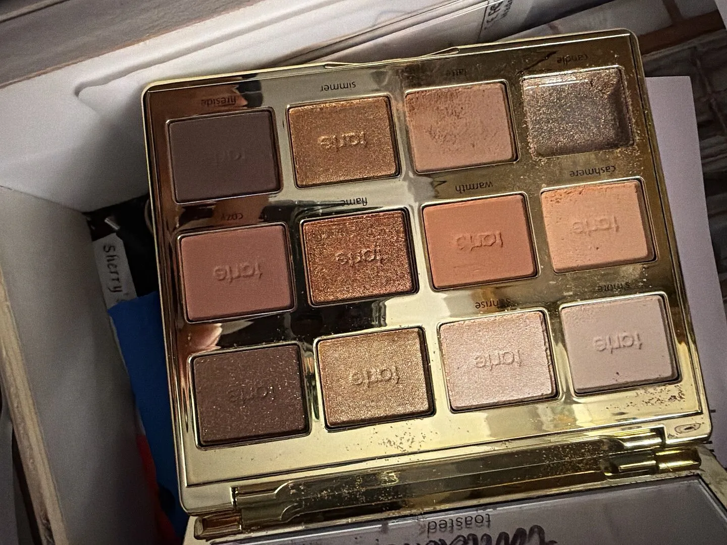 Tarte Tartelette Toasted Palette fards 12 teintes chaudes