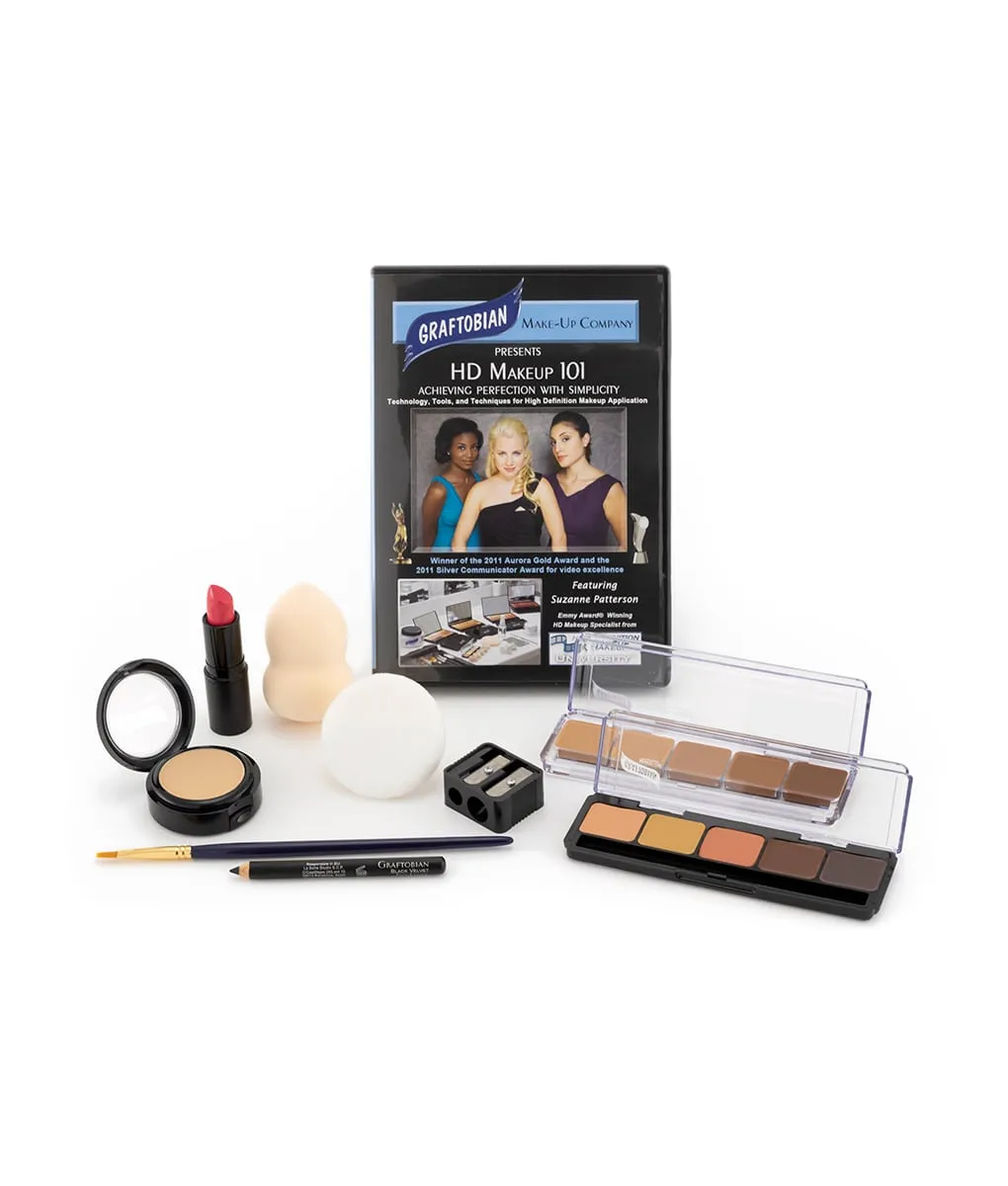 Graftobian Ultra HD Essentials kit teint 11 pièces
