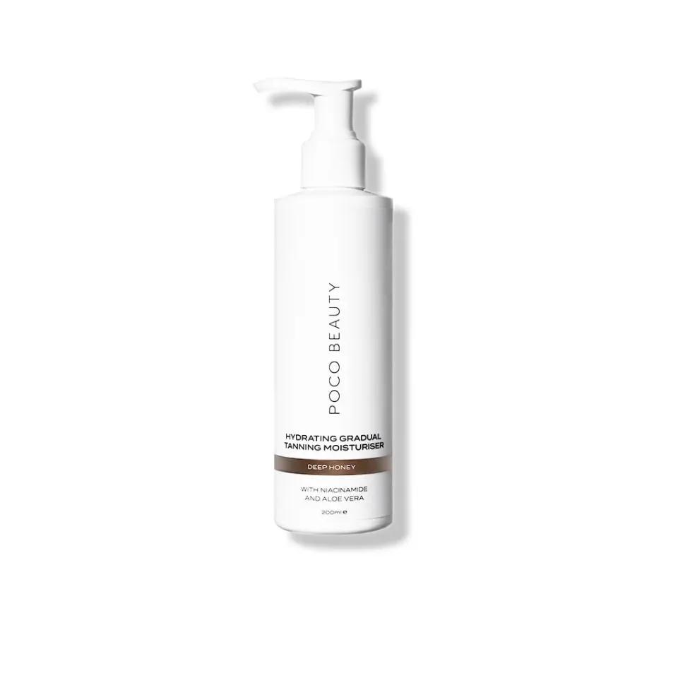 Poco Beauty Hydrating Gradual Tanning Moisturiser autobronzant Deep Honey