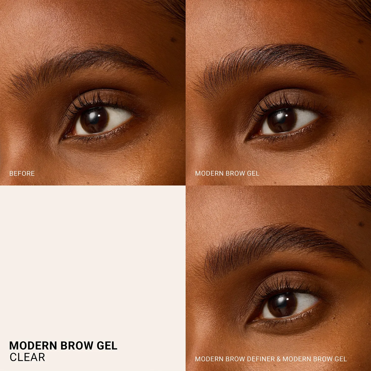 Vieve Modern Brow gel sourcils transparent longue tenue