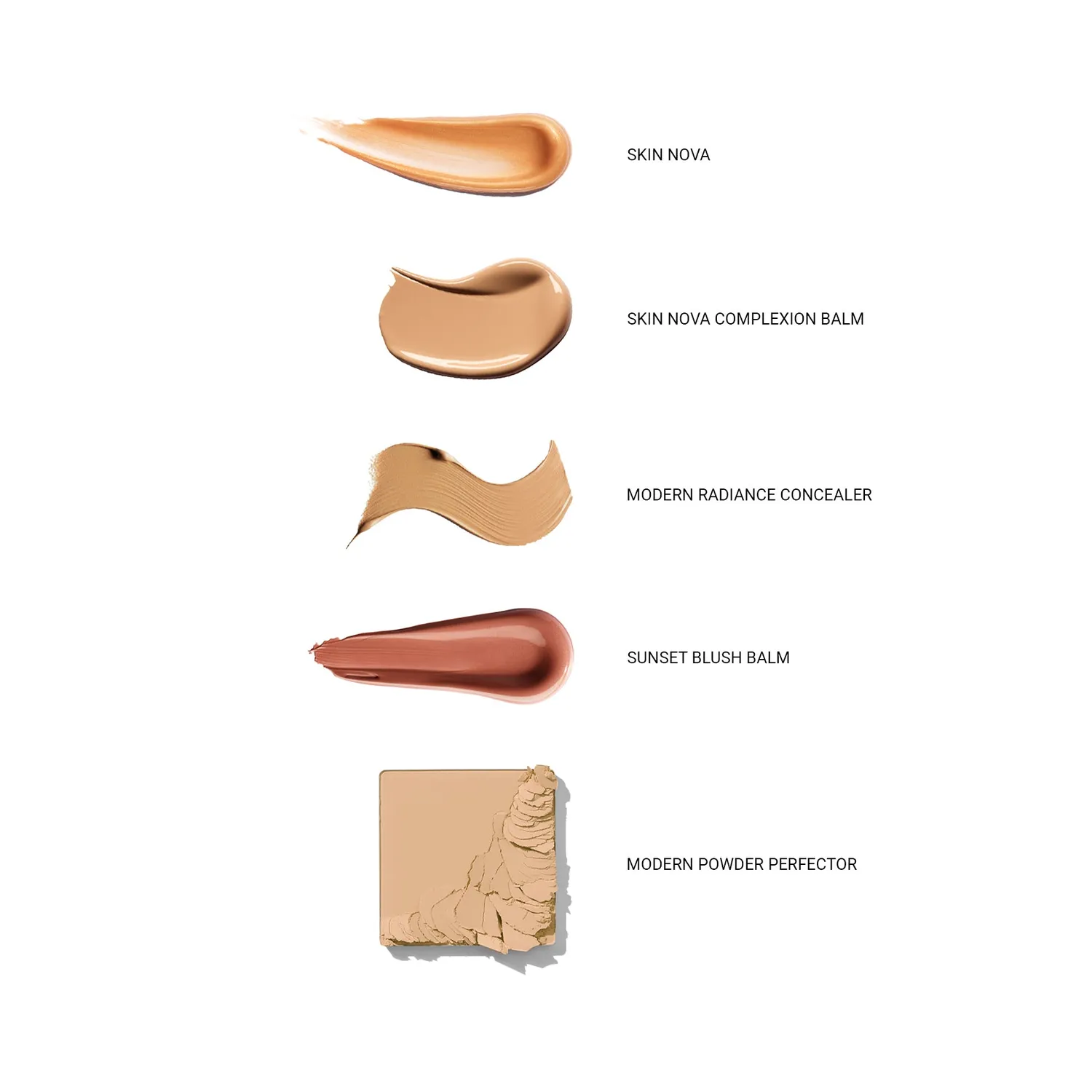 Vieve Juicy Complexion Kit teint éclatant 6 pièces