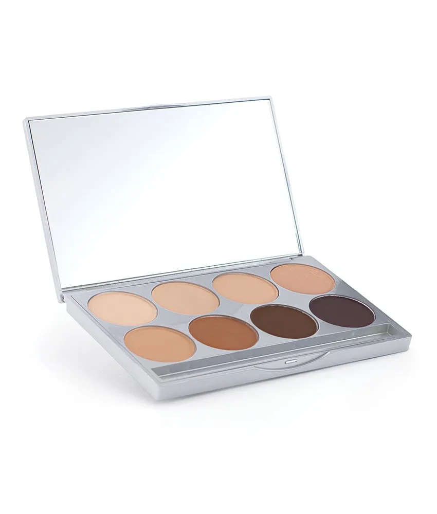 Graftobian Pro Powder HD palette fond de teint poudre 8 teintes