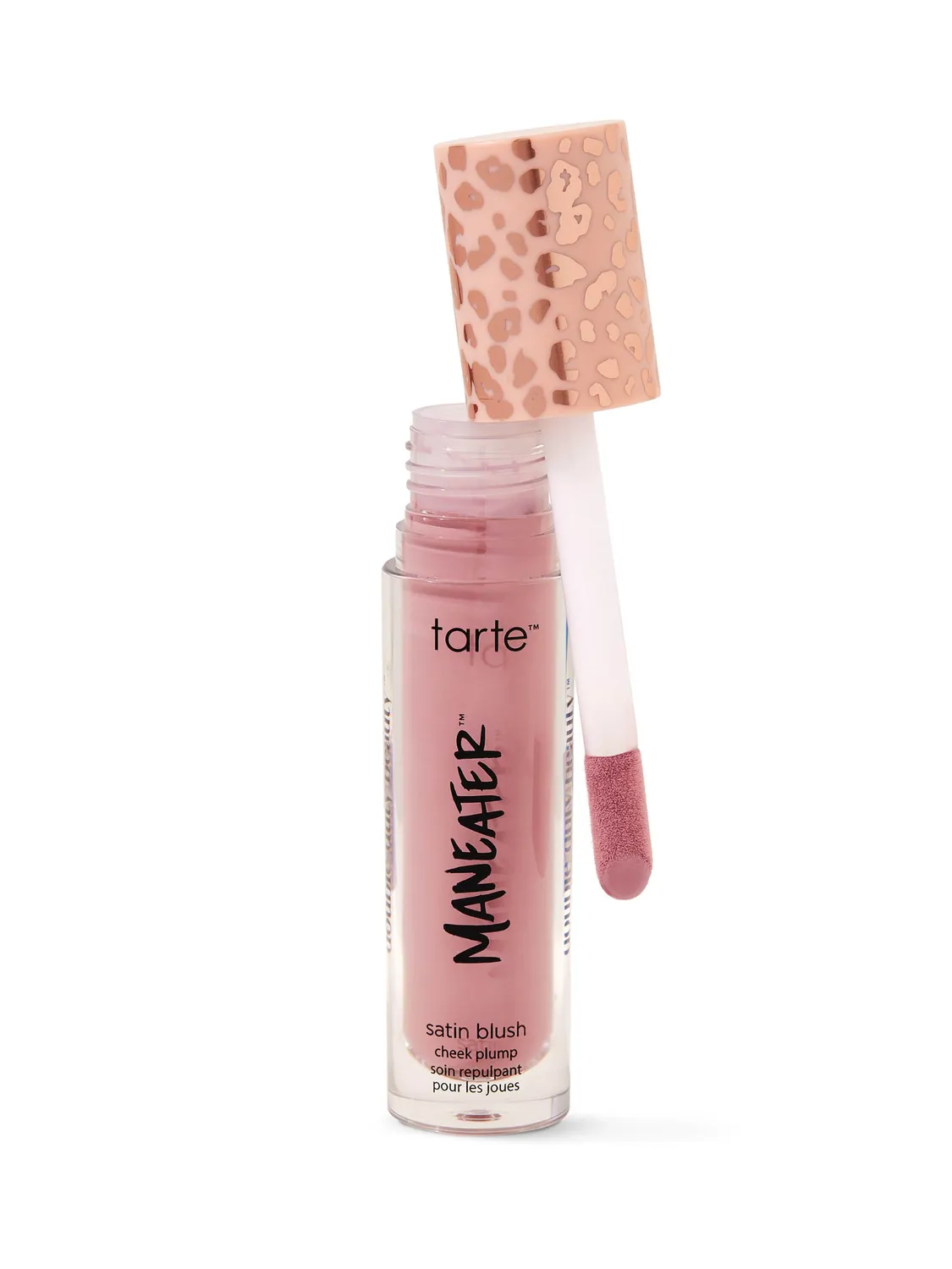 Tarte Maneater Satin Blush Cheek Plump pink beige repulpant