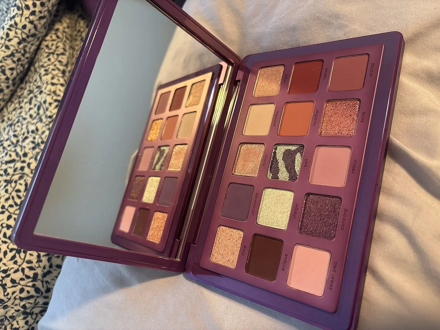 Natasha Denona Roxa palette fards 15 teintes violet