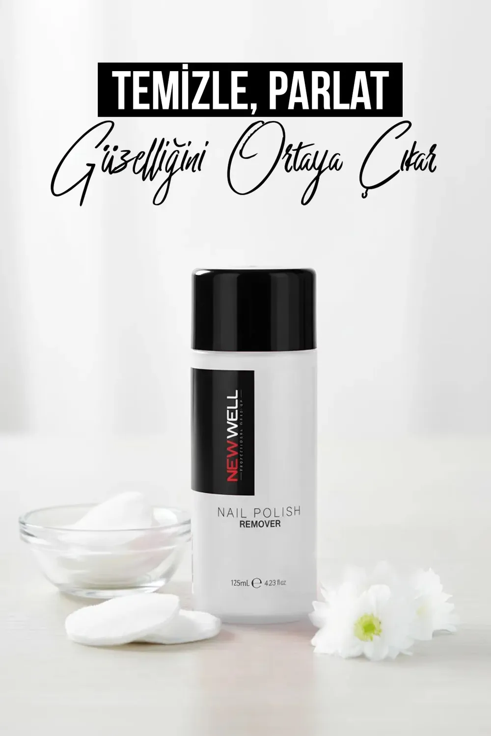 New Well dissolvant bleu acétone nourrissant 125 ml