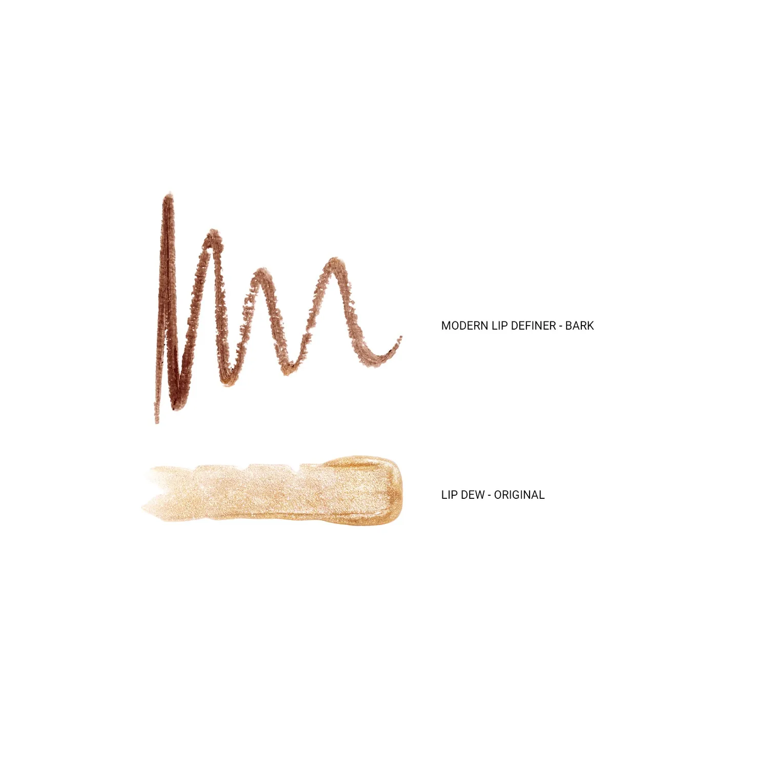 Vieve Perfect Pairings duo lèvres crayon + gloss Dew