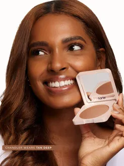 Tarte Amazonian Clay poudre fixatrice cuite éclat doré