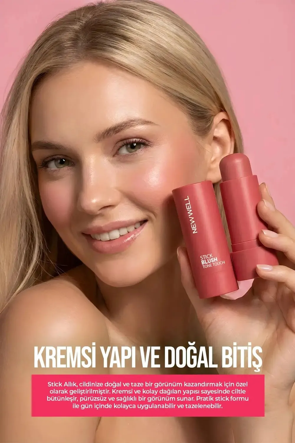 New Well Hot Cream 05 blush stick crème